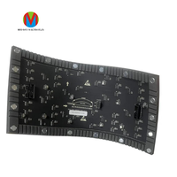 7680Hz Intérieur Couleur P2 Forme Ronde Cylindre Colonne Cercle Mur Vidéo GOB Écran Flexible Courbe Circulaire LED Panneau