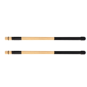 1 par de <span class=keywords><strong>baquetas</strong></span> de bambú, varillas para batería de jazz, accesorios para instrumentos de percusión, color negro - Product Image 6