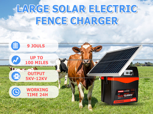 Clôture solaire électrique haute tension Lydite, chargeur de clôture solaire 12V <span class=keywords><strong>pour</strong></span> <span class=keywords><strong>animaux</strong></span> - Product Image 5
