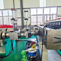 Máquina de fabricación de cajas corrugadas de coextrusión de plástico PP, planta de producción de láminas huecas de policarbonato