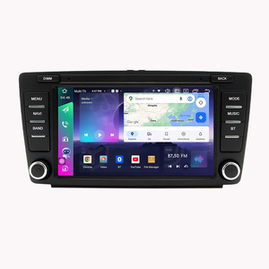 Radio de Coche con Pantalla de 8 Pulgadas Android para <span class=keywords><strong>Skoda</strong></span> <span class=keywords><strong>Octavia</strong></span> 2 A5 2004-2013, Multimedia, Carplay Inalámbrico, Estéreo 2DIN, Autoaudio, Navegación GPS - Product Image 1