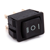 KCD1-203 6A 250VAC ON-OFF-ON Interrupteur à bascule