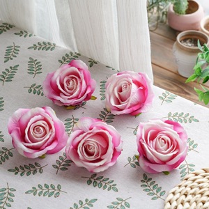 ดอกกุหลาบประดิษฐ์ CallaFloral สีชมพูอ่อน ทำด้วยผ้า งานแฮนด์เมด สำหรับตกแต่งงานแต่งงาน สไตล์โมเดิร์น จัดดอกไม้ - Product Image 1