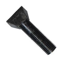 Vis à tête carrée pour concasseur à cône, acier au carbone grade 8.8, oxyde noir, M16 à M36, pour fixation de mousses et de revêtements concaves