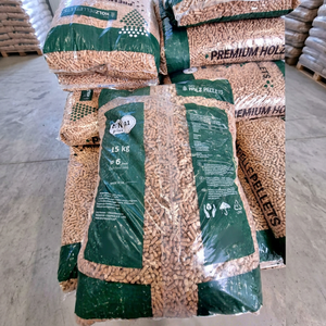 Achetez des granulés de bois en gros, sacs de 15 kg, combustible biomasse pour système de chauffage, briquettes durables en bois dur de pin et de chêne de 6 mm, disponibles en promotion - Product Image 1
