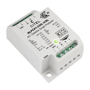 <span class=keywords><strong>CITEL</strong></span> MLPC1-230L-V <span class=keywords><strong>Citel</strong></span> T3 10kv 2 pôles 10kA SPD protecteur de données d'éclairage de rue en plastique blanc Protection contre la foudre non protégée - Product Image 1