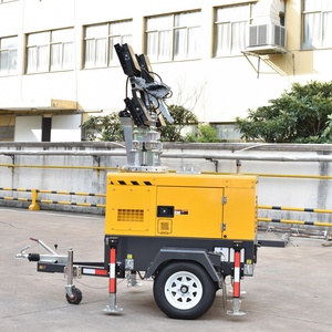 TPE-R4k High Quality TPE-R4K <b>Solar</b> Light Tower 4kW <b>Generator</b> 4009㎡ Coverage Outdoor Construction Light Tower TPE-R4k TPE-R4k Sil - Product Image 2
