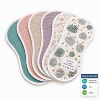 Paño de Muselina para Bebés, 100% Algodón, Certificado OEKO-TEX, Ultra Suave y Absorbente, 50x25cm, Forma de Hueso, para Recién Nacidos