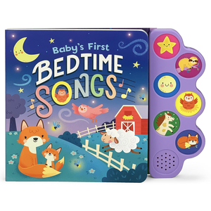 Livre audio interactif sensoriel amusant Premières chansons du bébé au coucher 6 chansons chantantes <span class=keywords><strong>pour</strong></span> enfants Le chant des enfants apprend - Product Image 1
