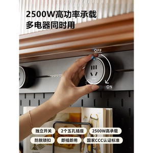 Retro Solid Wood <b>Sideboard</b> Wall Mounted Nordic Style <b>Storage</b> Cabinet Living Room Coffee Machine Cabinet - Product Image 3