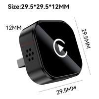 Adaptador de Navegación Qianyao 2 en 1 para CarPlay y Android Auto, USB Portátil, Actualización para Autos con IOS y Android, Convertidor Carplay Dongle