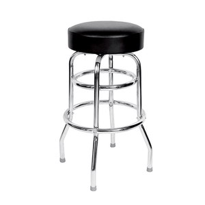 GY-1033 taburetes giratorio redondo taburete de <span class=keywords><strong>Bar</strong></span> de Metal sillas con asiento de cuero de <span class=keywords><strong>la</strong></span> PU de <span class=keywords><strong>la</strong></span> cocina Taburetes de <span class=keywords><strong>Bar</strong></span> - Product Image 1