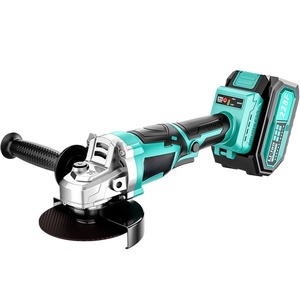 Meuleuse d'angle sans fil électrique sans balais à 5 vitesses avec batterie, qualité industrielle et bricolage, dotée d'un affichage numérique - Product Image 1