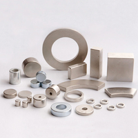 Harga Pabrik Magnet Ndfeb Bumi Jarang N48SH Magnet Busur Neodymium Trapesium untuk Generator Turbin Angin