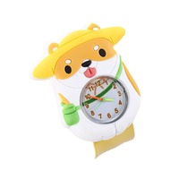 Montre-bracelet pour enfants en forme de mouton de dessin animé, bracelet en caoutchouc souple, cadeau promotionnel en gros pour la maternelle