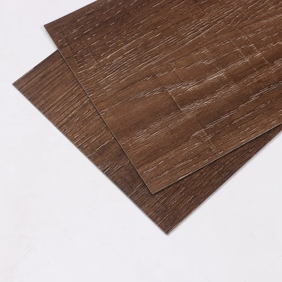 Vynilic lantai kayu 2mm mewah Lvt lantai