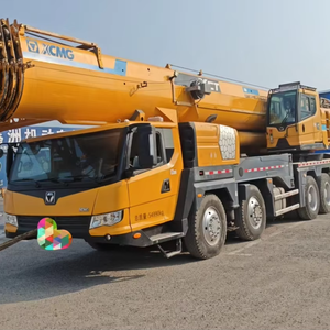 รถเครนเคลื่อนที่ขนาด 100 ตัน แบบไฮดรอลิก ยกของหนักได้ พร้อมอุปกรณ์หลัก-เครื่องยนต์ ปั๊ม เกียร์บ็อกซ์ ลูกปืน - Product Image 1