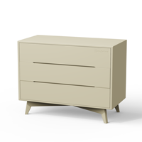 Defujiabao Table à langer blanche pour bébé avec tiroirs commode armoire de rangement pour chambre de bébé