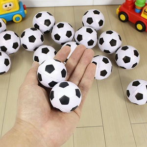 Wholesale Pu Soccer Stress Ball With Custom Logo Silk Screen Printed for <b>Anxiety</b> Relief Squeeze <b>Toy</b> Promotional Gift - Product Image 1
