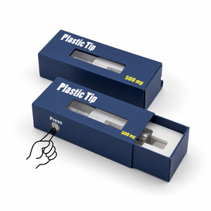 Migliori Scatole di Carta a Prova di Bambino, Confezioni CR Usa e Getta per Cartucce <span class=keywords><strong>Tyson</strong></span> Packman, Imballaggio Vuoto per Cartucce da 1ml 1g 2g - Product Image 1