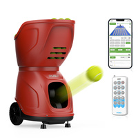 Máquina de Tenis Profesional con APP e IA, Robot de Tenis con Gran Capacidad de Pelotas y Ejercicios Personalizados para Entrenamiento en Clubes y Academias