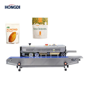 High Efficiency Manual <b>Small</b> Continuous Band Sealer for Plastic <b>Bag</b> Cans Beverage & Chemical Packaging - Product Image 2