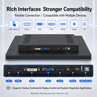 Nouvel écran tactile capacitif industriel plat de 23,8 pouces, moniteur PC tout-en-un, kiosque de jeu, Win10/11 Android /DVI/VGA/USB pour