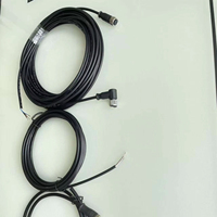 Connecteur de câble M8 avec boucle de serrage fileté, la machine ne se desserrant pas facilement dans l'environnement vibrant