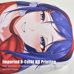 כיסוי לכרית גוף דאקימאקורה בהדפס סובלימציה דו-כיוונית משודרג, מותאם אישית על ידי יצרן OEM, עם הדפס אנימה תלת-ממדי. - Product Image 4