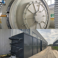 Machinerie de recyclage intermittent du caoutchouc pour la conversion à haute vitesse des pneus usagés, du plastique, des déchets et des déchets solides municipaux (MSW) en huile combustible