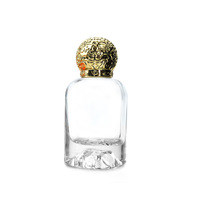 Nouveau flacon de parfum carré en verre 30ml 50ml 100ml vide avec pulvérisateur à pompe, fond épais volcanique, couleur personnalisée, sans diffuseur à bâtonnets