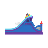Vente flash - Toboggan gonflable WOLONG pour enfants - Utilisation intérieure/extérieure