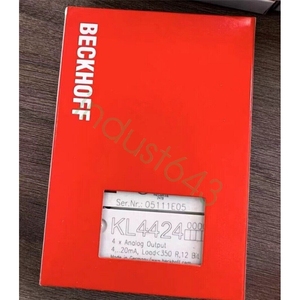 Nuevo módulo controlador lógico programable <span class=keywords><strong>Beckhoff</strong></span> KL4424 para programación <span class=keywords><strong>PLC</strong></span> y Control Industrial - Product Image 1