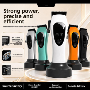 Kit <span class=keywords><strong>de</strong></span> Cortapelos Anti-Daño con Batería <span class=keywords><strong>de</strong></span> 4000mAh, USB, 8000 RPM, Silencioso, 8 Peines, Dispositivo <span class=keywords><strong>de</strong></span> Corte <span class=keywords><strong>de</strong></span> Pelo para Barbería - Product Image 3