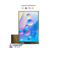 Écran LCD TFT 3.5 pouces avec écran tactile résistif MCU/SPI/SPI + Interface RVB Résolution 320*480