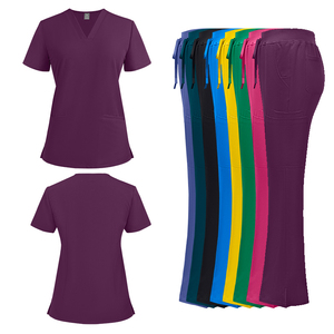 Conjuntos <span class=keywords><strong>de</strong></span> <span class=keywords><strong>Uniformes</strong></span> Médicos Vibrantes Multicolores para <span class=keywords><strong>Mujer</strong></span> |   <span class=keywords><strong>Uniformes</strong></span> Médicos Estampados Premium 2025, Suministro al por Mayor OEM - Product Image 1