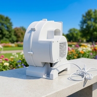 Souffleurs d'air gonflables publicitaires ignifuges à moteur électrique AC 200W-450W, à pression moyenne, avec pales en plastique, personnalisables OEM