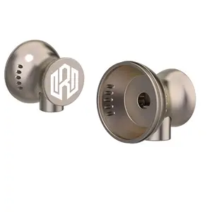 huayunxin RDD IEM housing for flat earphone support 15.4mm dynamic driver Aluminum alloy shell customizable DIY
