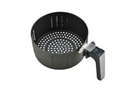 Friteuse à air numérique électrique 2025 avec écran tactile, autocuiseur et panier antiadhésif, capacité 3,2 L pour usage domestique