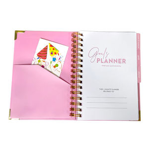 Monthly Weekly Daily <strong>2023</strong> Custom Planner With <strong>Pocket</strong> A5 Spiral Notebook Printing - Product Image 4