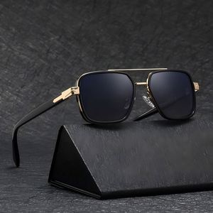 XINLI S15216 Nuevas Gafas de Sol Deportivas de Moda, Cuadradas, Polarizadas, Montura Completa, Unisex, Retro, Doble Puente, para Exteriores, Verano, Protección UV - Product Image 2