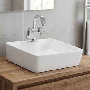 Modern Stone Ceramic Countertop Wash Basin Rectangle Top <b>Mount</b> Bathroom Sink Lavabo Vanity Basin - Product Image 1