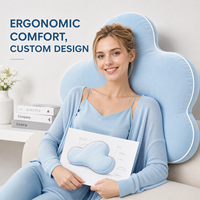 Cadeaux promotionnels personnalisés, coussin de dossier en forme de nuage original, design de personnage, jouet en peluche personnalisé, OEM ODM, peluche de haute qualité