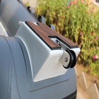 Offre Spéciale 520cm Luxe RIB 520 Deep V Hypalon Pêche Rigide Gonflable Nervure Bateau Avec Moteur