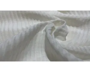 Tecido de linho de seda jacquard, 28mm crepe de seda usada para vestuário
