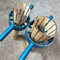 Petite machine manuelle à fendre le bambou, outil manuel pour décapiner et briser le bambou