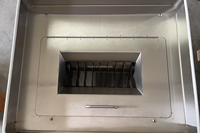 Machine automatique de découpe de viande pour kebab avec moteur - Acier inoxydable - Bœuf, poulet, poitrine de porc et poisson
