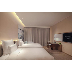 Juego de Muebles de Dormitorio de Hotel Premium |   Colchón Doble de Alta Calidad en Caja y Soluciones Personalizadas |   Fabricante Directo de FF&E al por Mayor - Product Image 5