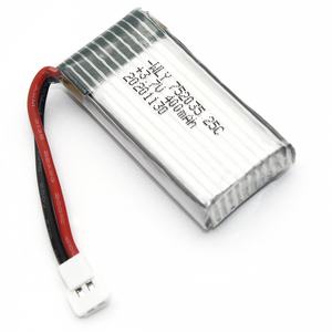 딥 사이클 고속 25C 3.7V 400mAh 702035 충전식 리튬 폴리머 배터리 - Product Image 6