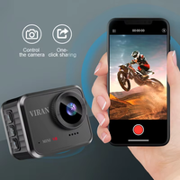 Vente directe d'usine Caméra embarquée 1080P Écran 1,54 pouces Caméra vidéo photo 145 grand angle Caméra d'action à fixation sur casque pour moto